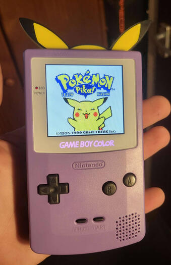 Gameboy with IPS screen